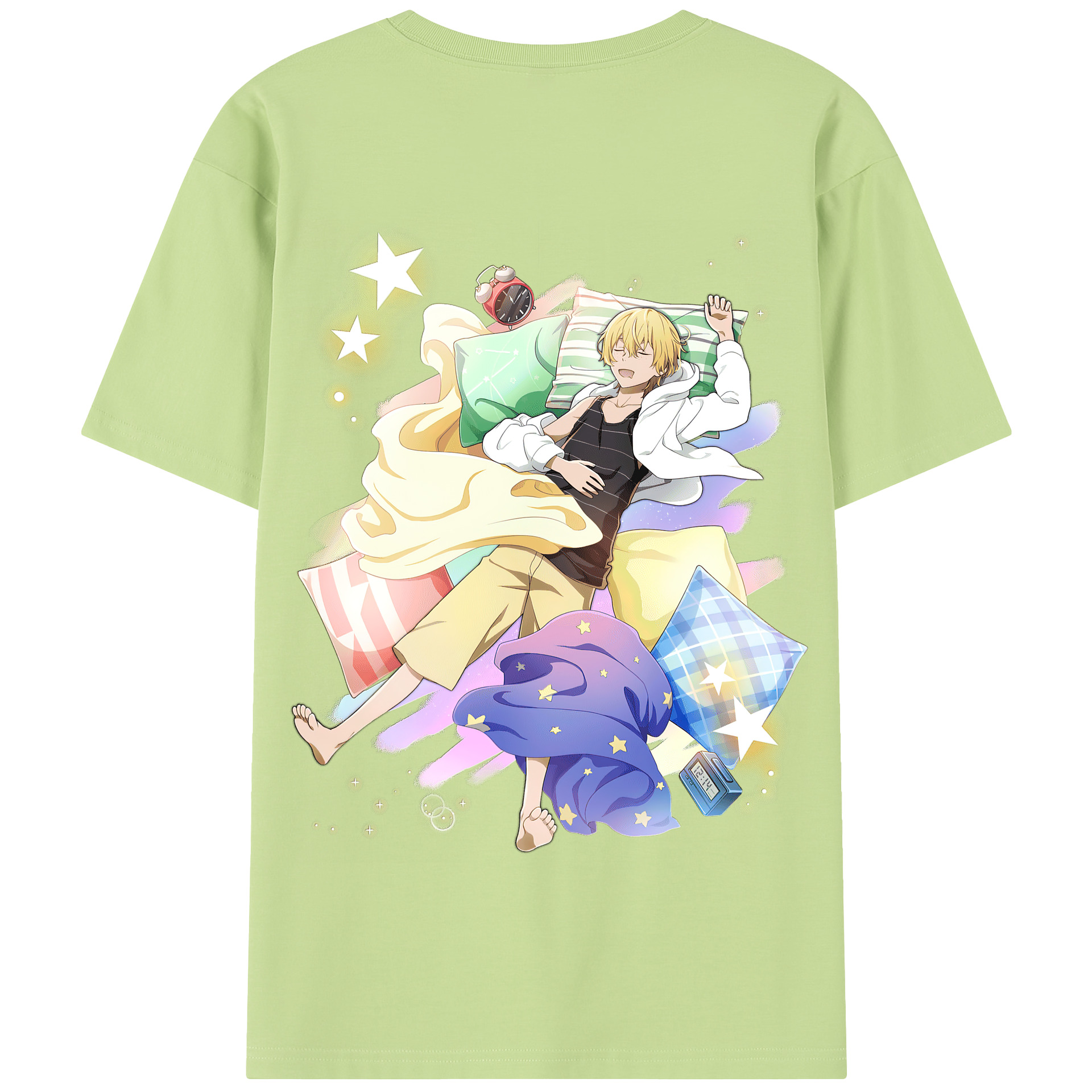 （画像用） 文豪ストレイドッグス Bungo Stray Dogs 綿100％半袖Tシャツ（背面プリント）
